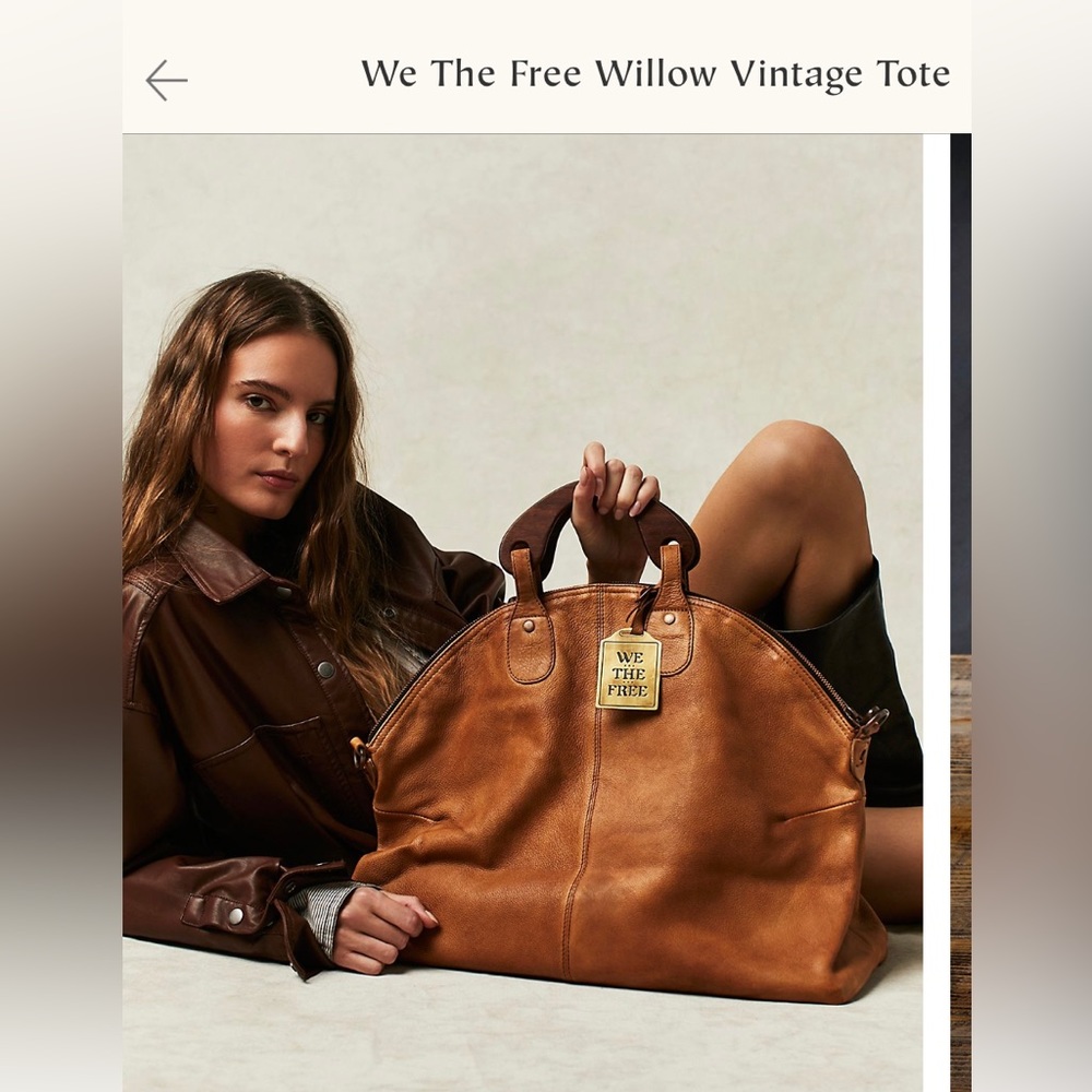 We The Free Willow Vintage Tote